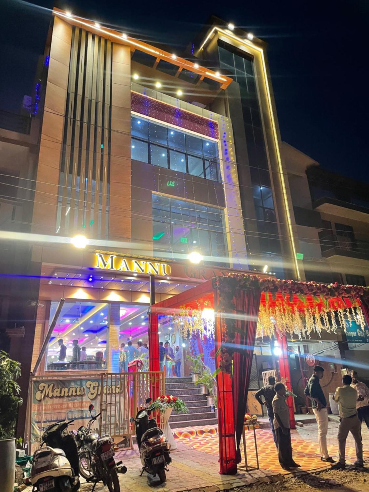 קאנפור Hotel Mannu Grand מראה חיצוני תמונה
